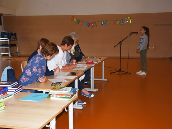 Concours de poésie - Jeudi 17 Mai 2018