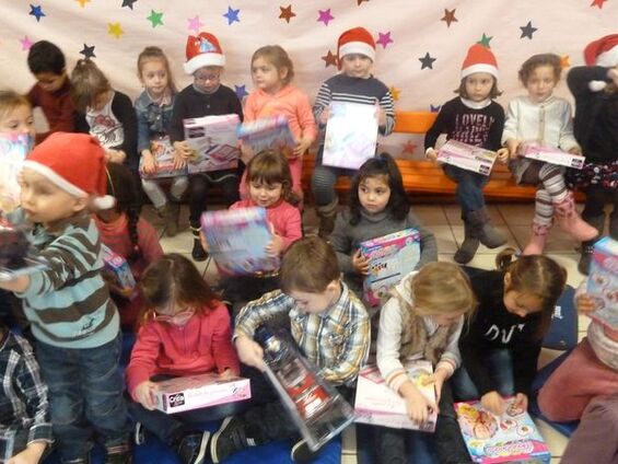 Père Noël dans les écoles - Jeudi 18 Décembre 2014