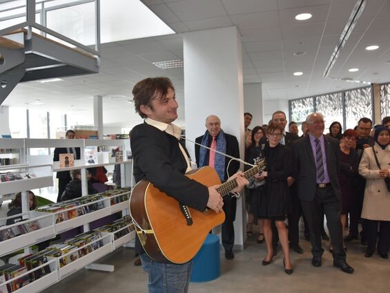 Inauguration de la médiathèque - Samedi 26 Mars 2016