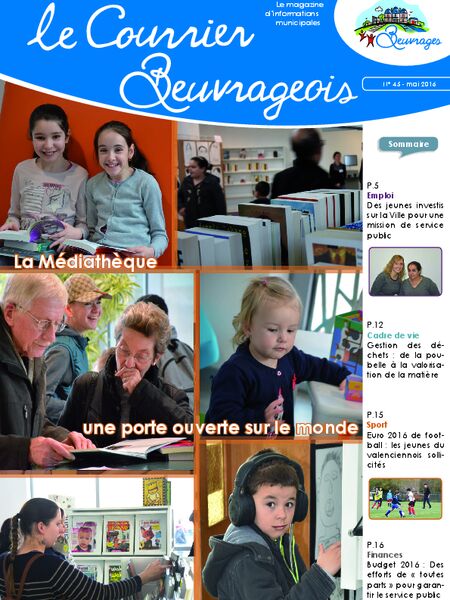 Quarante-cinquième magazine d'informations municipales publié