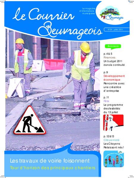 Trente-quatrième magazine d'informations municipales publié