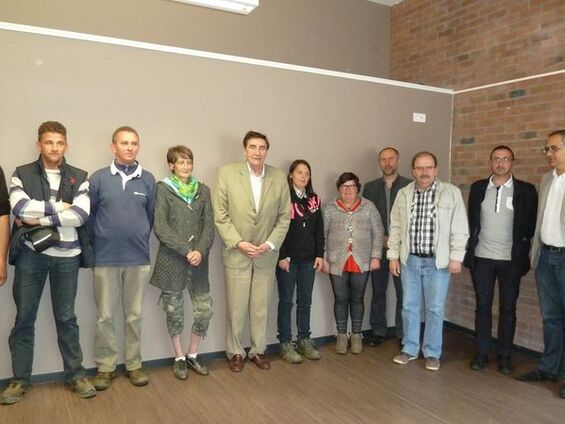 Signature de la convention annelle d'objectifs avec l'asso PointFor - Mardi 6 Mai 2014