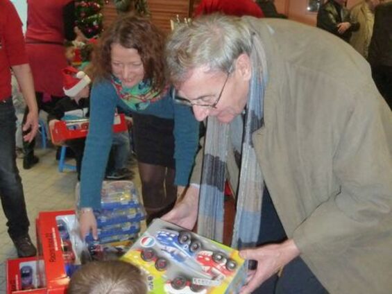 Père Noël dans les écoles - Jeudi 18 Décembre 2014