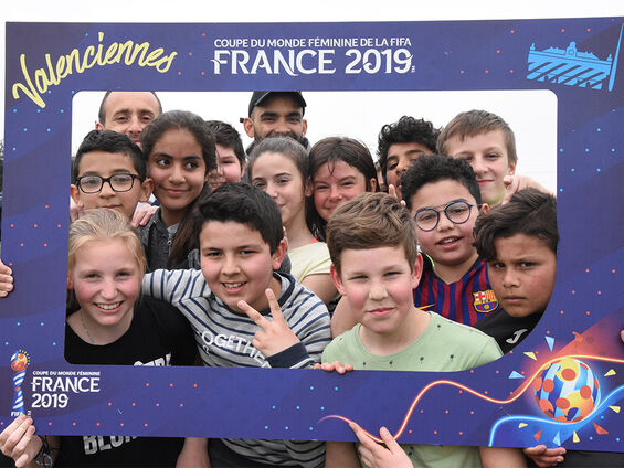 Trophée Mix Foot organisé le mercredi 17 avril 2019 au Complexe sportif Christian Pennynck avec la participation de 60 jeunes, filles et garçons, âgés de 11 à 13 ans, venus d'Anzin, de Beuvrages et de Bruay-sur-Escaut.