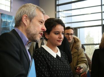 Visite de la Ministre de l'Education Nationale au collège de Beuvrages - Lundi 18 janvier 2016