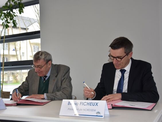 Signature du contrat d'amenagement - Vendredi 26 Février 2016