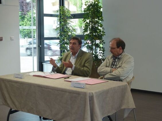 Signature de la convention annelle d'objectifs avec l'asso PointFor - Mardi 6 Mai 2014