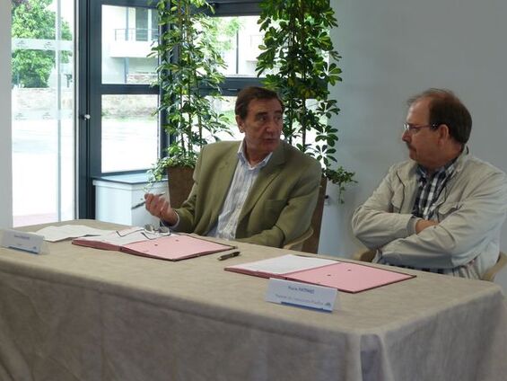 Signature de la convention annelle d'objectifs avec l'asso PointFor - Mardi 6 Mai 2014